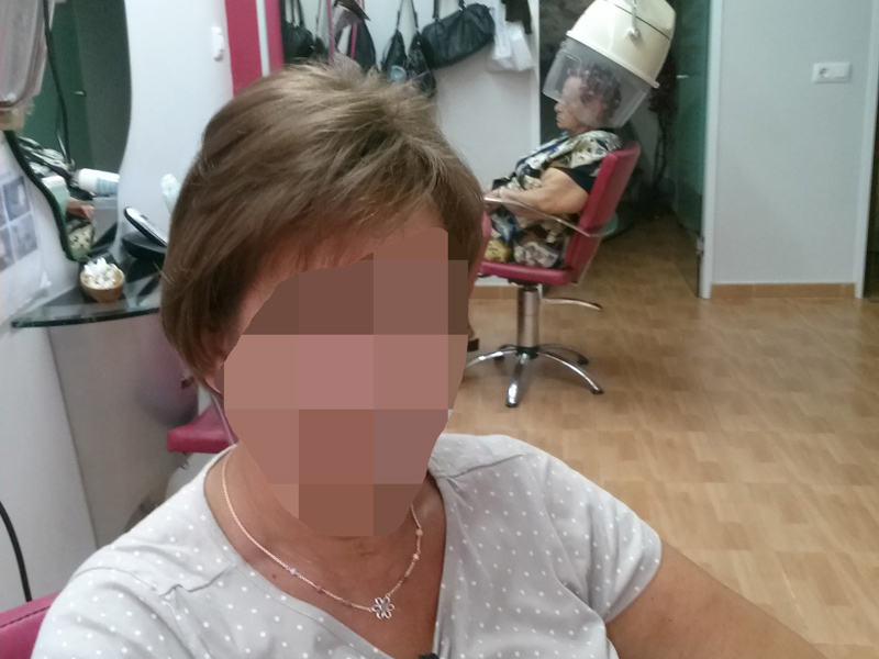 Prótesis de cabello natural