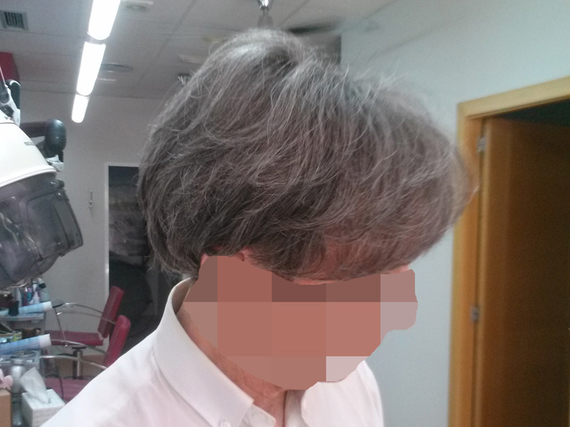 Prótesis de cabello natural